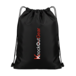 Büzgülü İpli Spor Çantası Powefull Siyah - Görsel 2