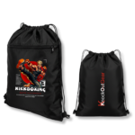 Büzgülü İpli Spor Çantası kickboxing Siyah - Görsel 4