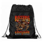 Büzgülü İpli Spor Çantası Boxing Emperor Siyah