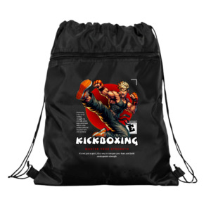 knockoutgear "fierce battle" boks desenli büzgülü spor Çantası (kopya)
